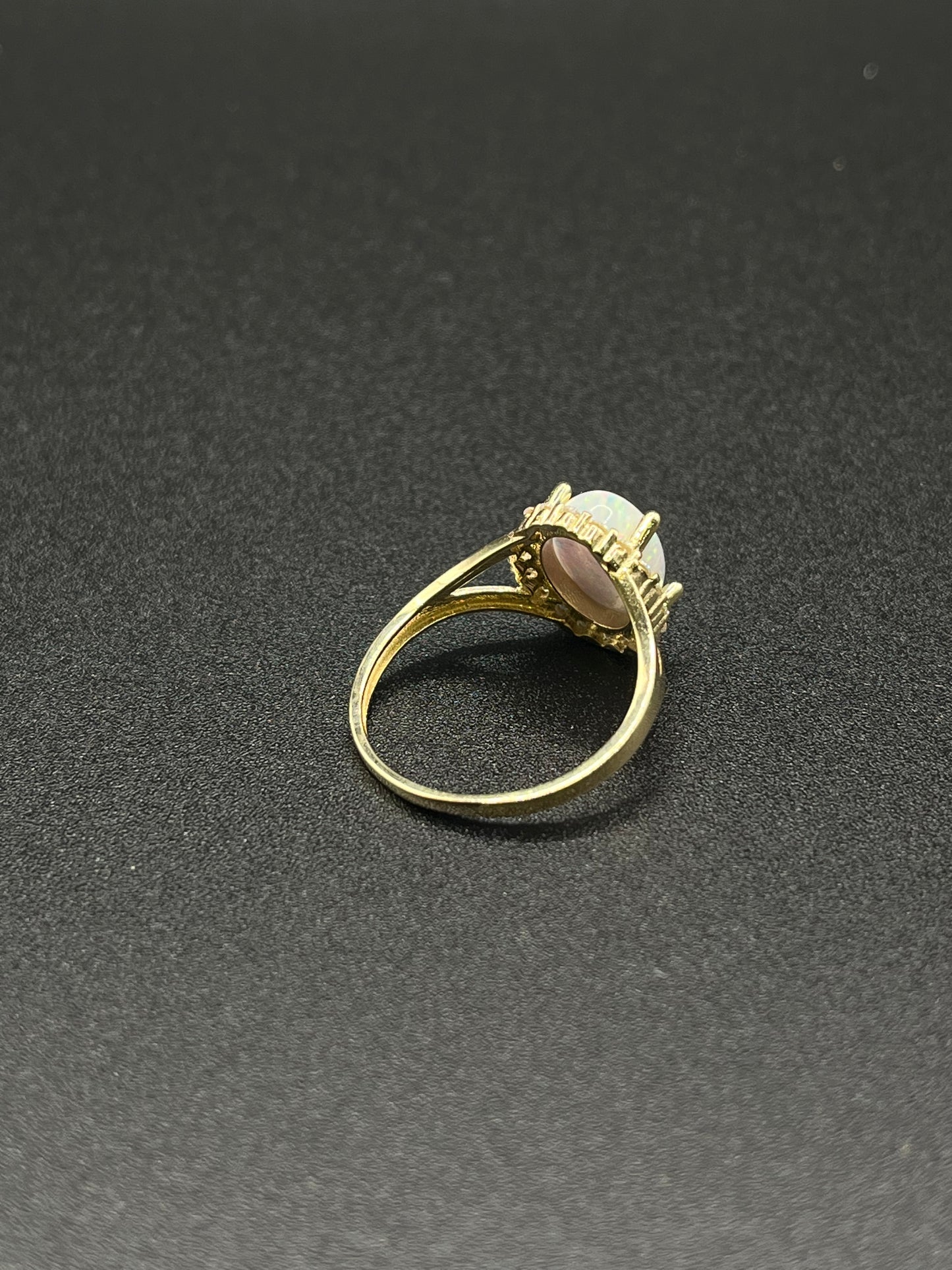 14K Gold Opal Ring