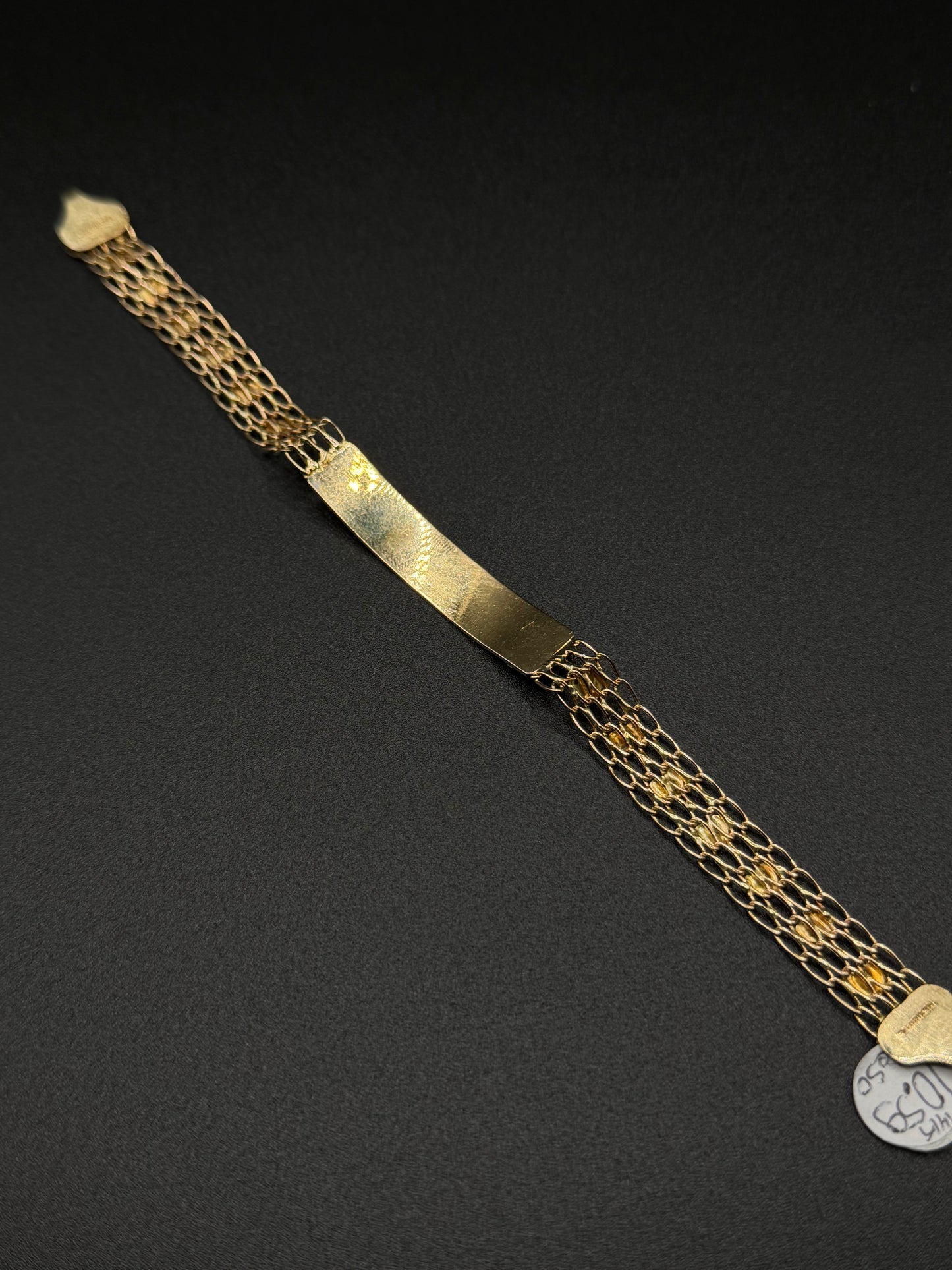 14K Gold ID Virgencita Bracelet