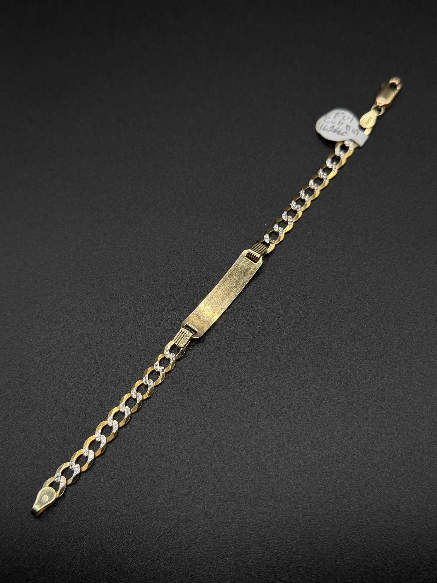 14K Gold Baby ID Bracelet