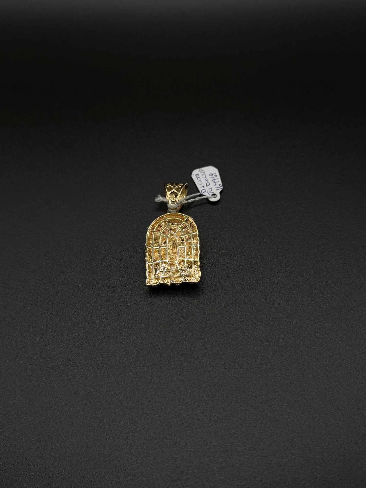 14K Gold Jesus Pendant