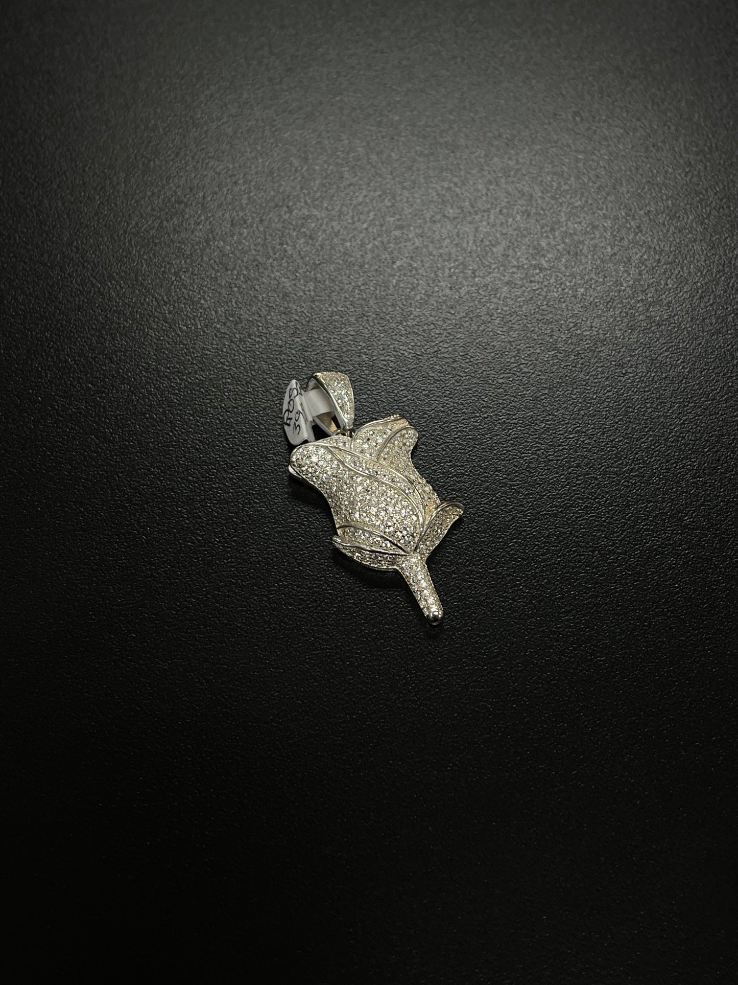 925 Silver Bust Down Rose