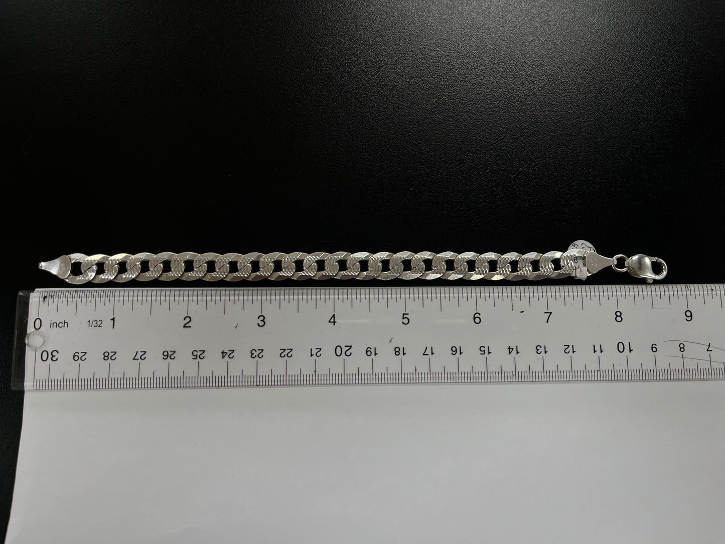Thick 925 Silver Cuban Bracelet