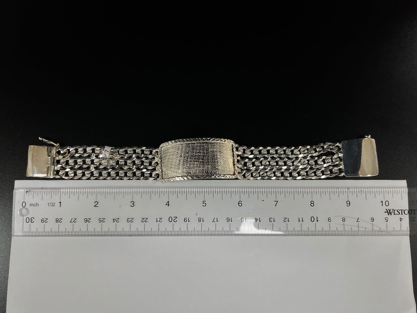 925 Silver 3 String Cuban Bracelet
