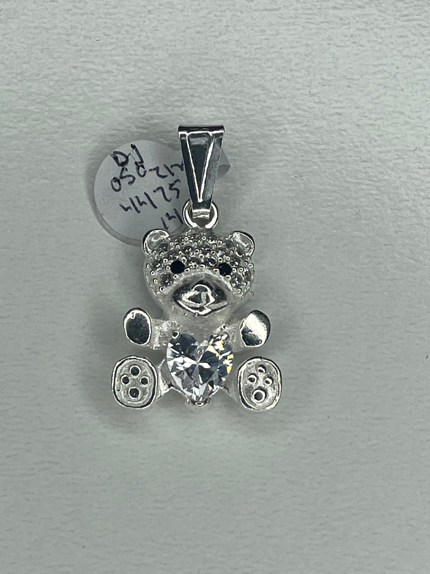 925 Silver Teddy Bear