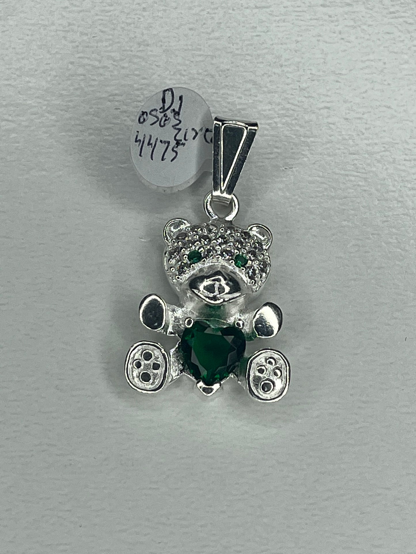 925 Silver Teddy Bear