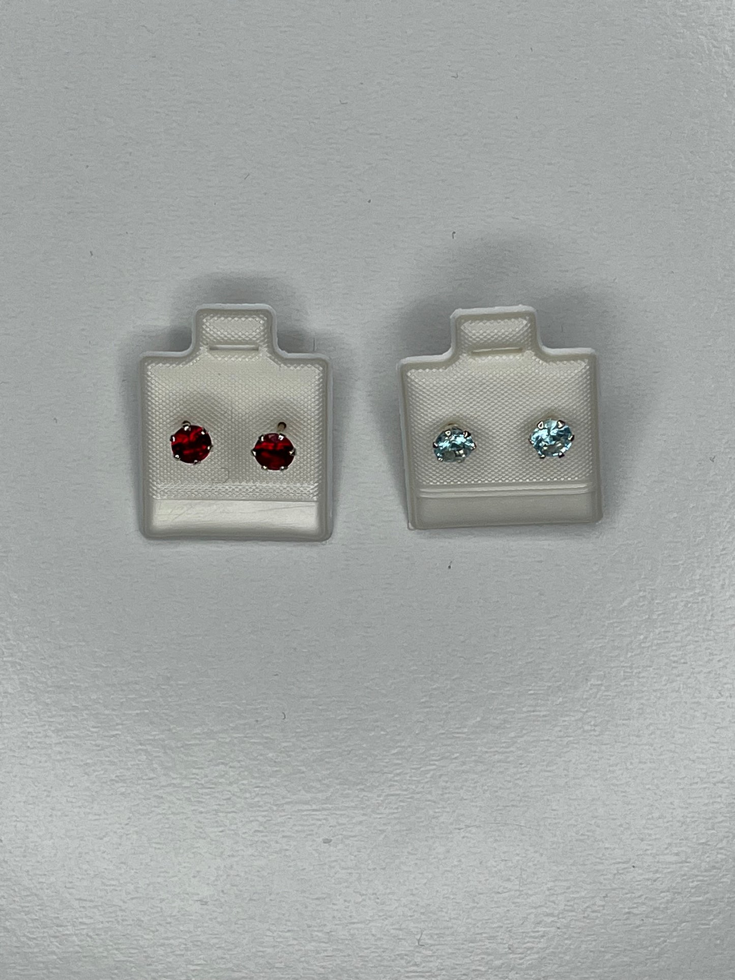 925 Silver Colored Stud Earring