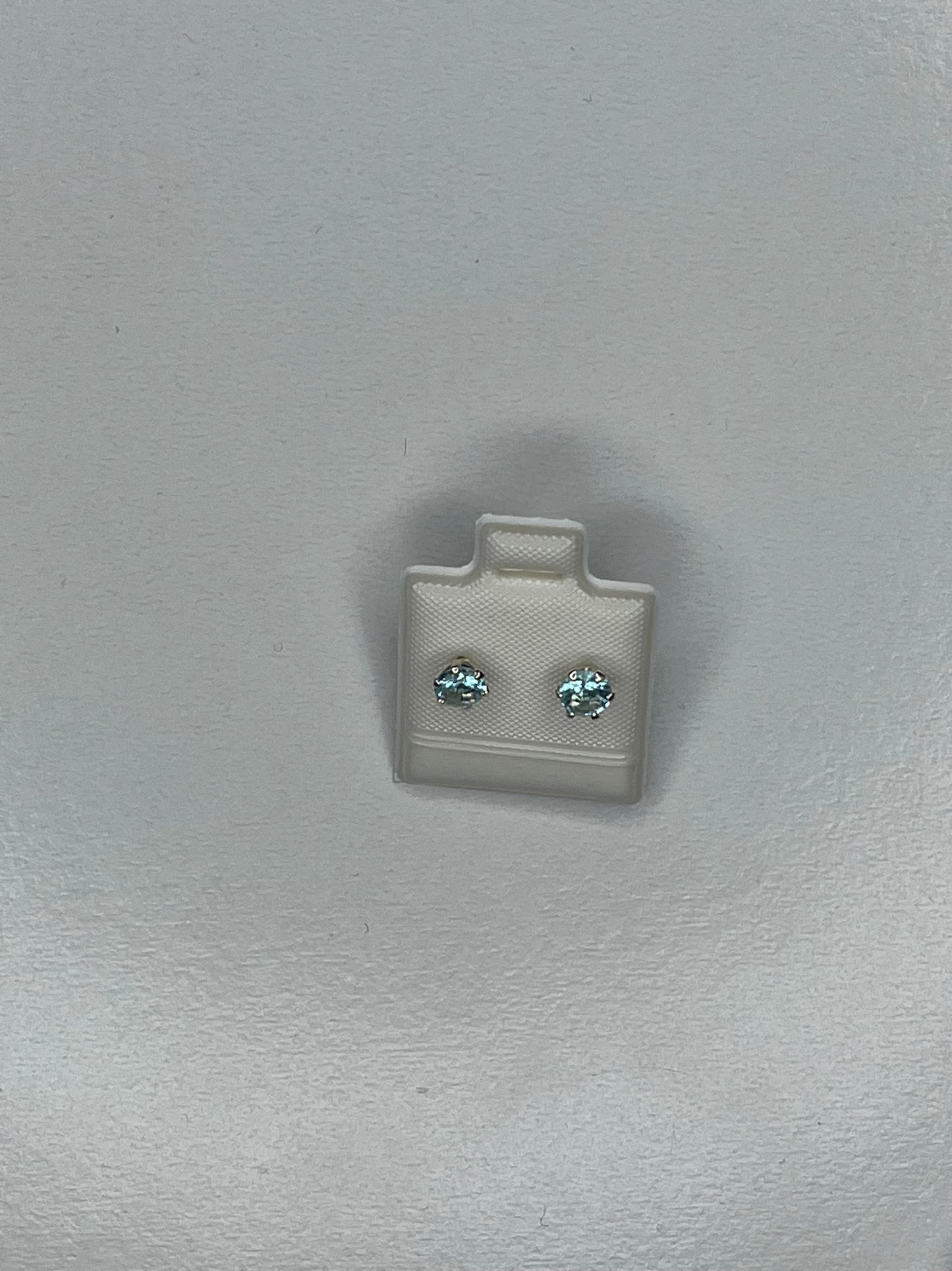 925 Silver Colored Stud Earring