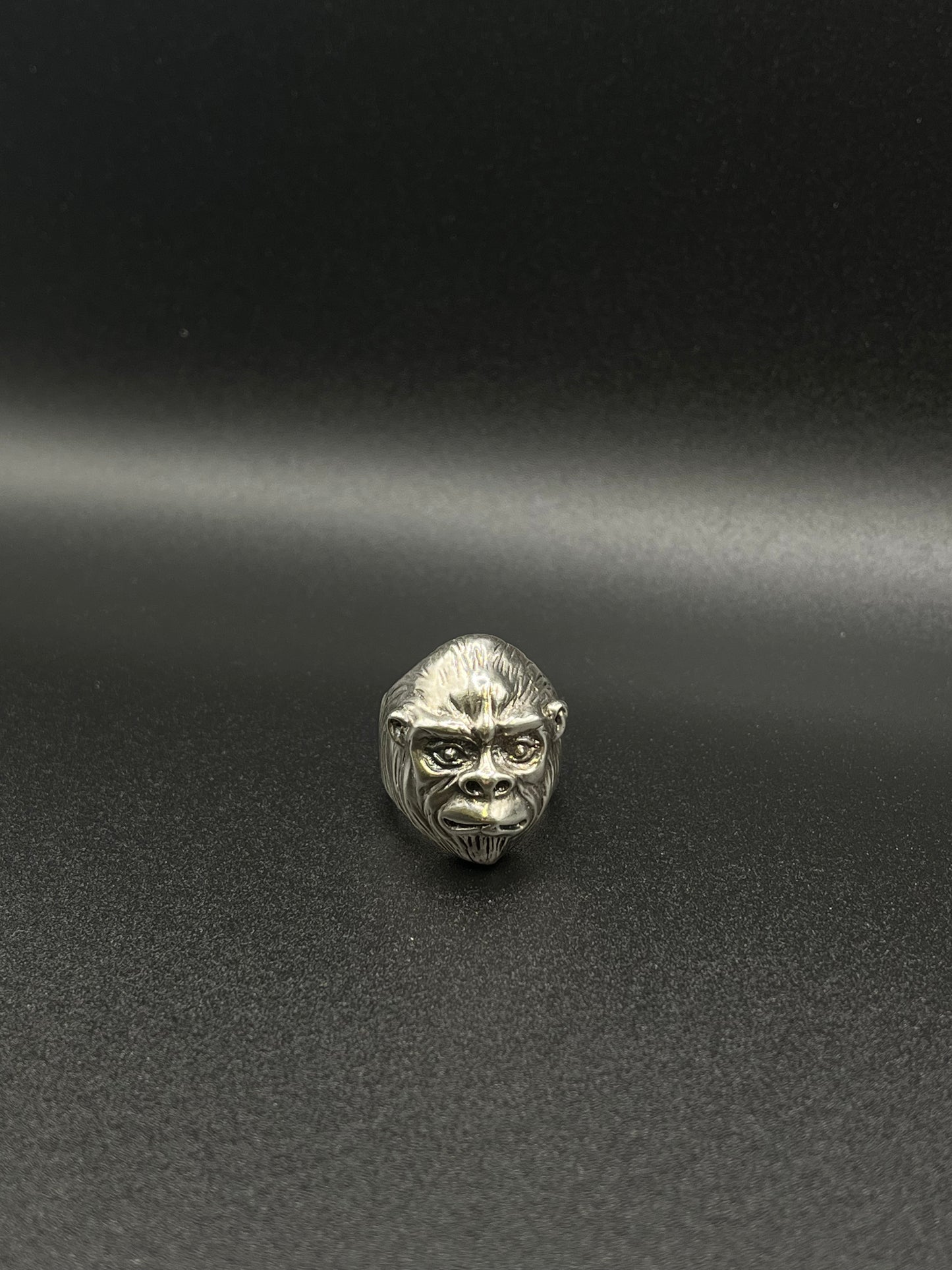 925 Silver Gorilla Ring