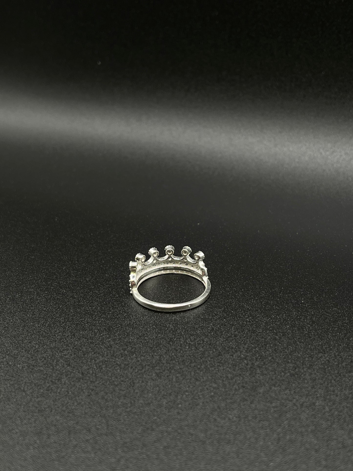 925 Silver Crown Ring