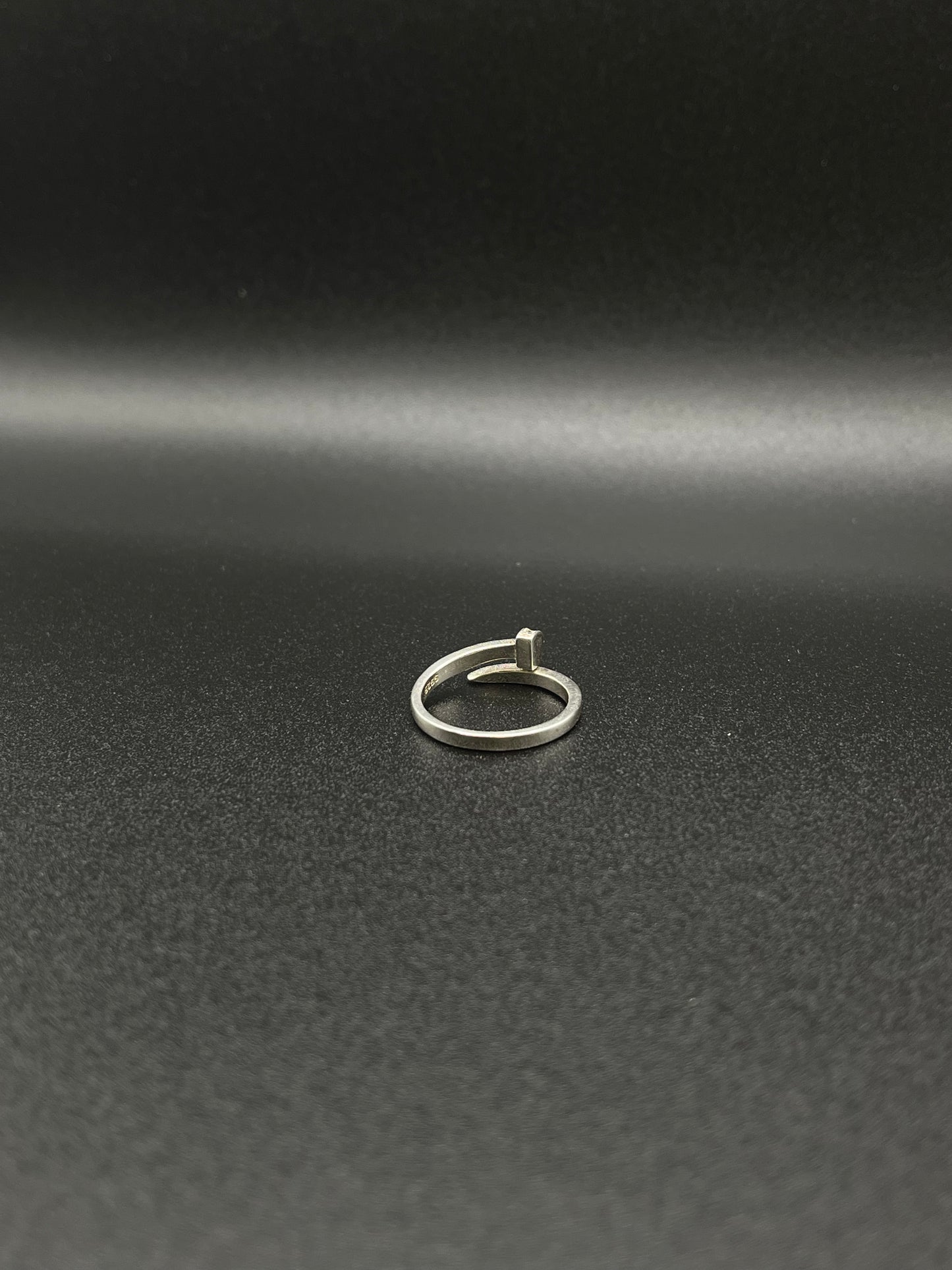 925 Silver Nail Ring