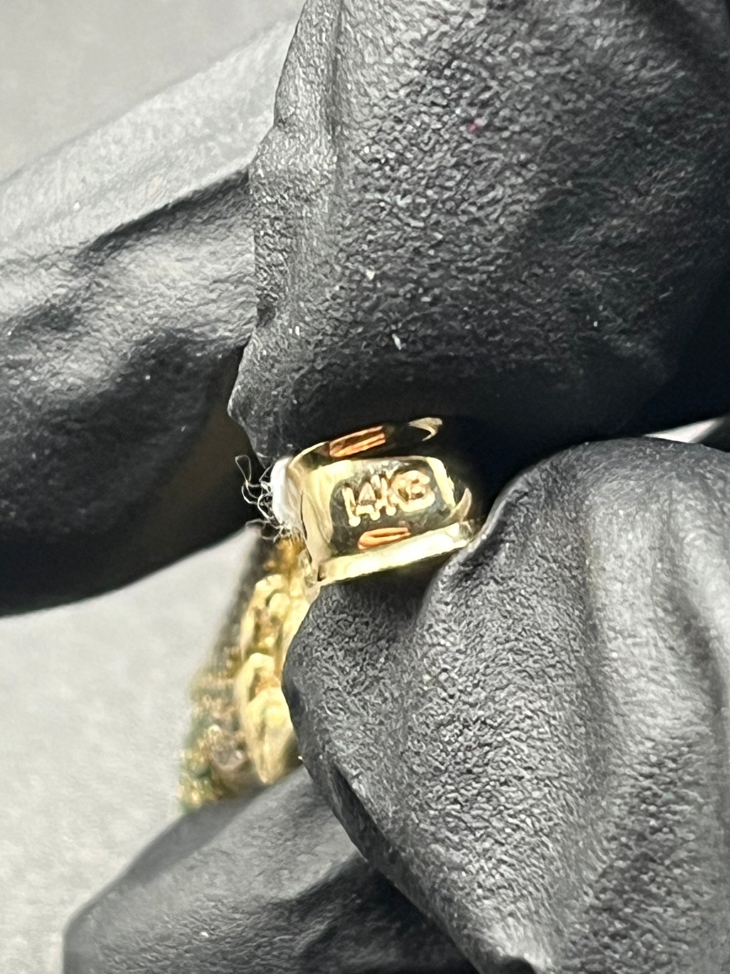 14K Gold San Judas Pendant
