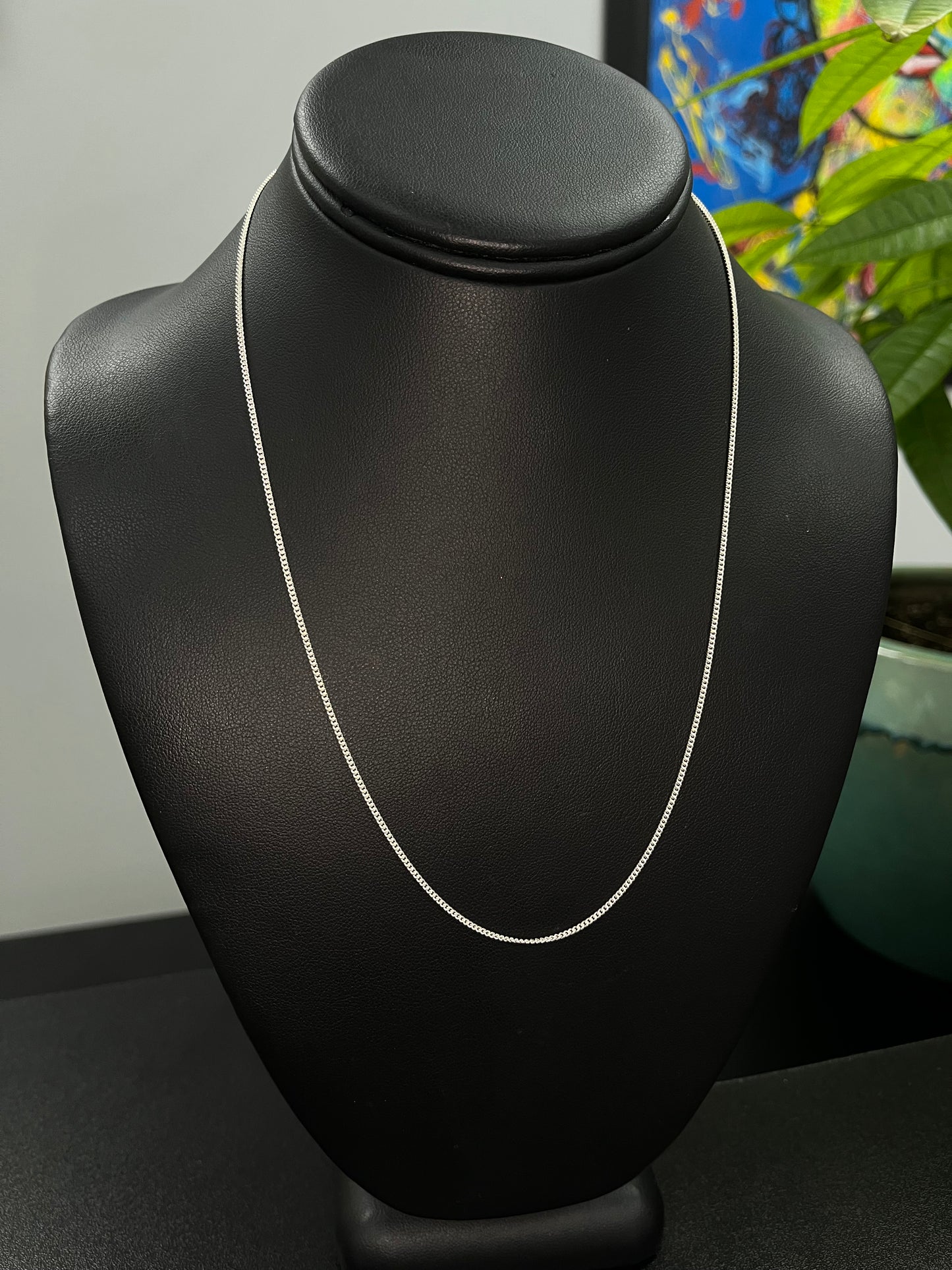925 Silver Micro Cuban Chain