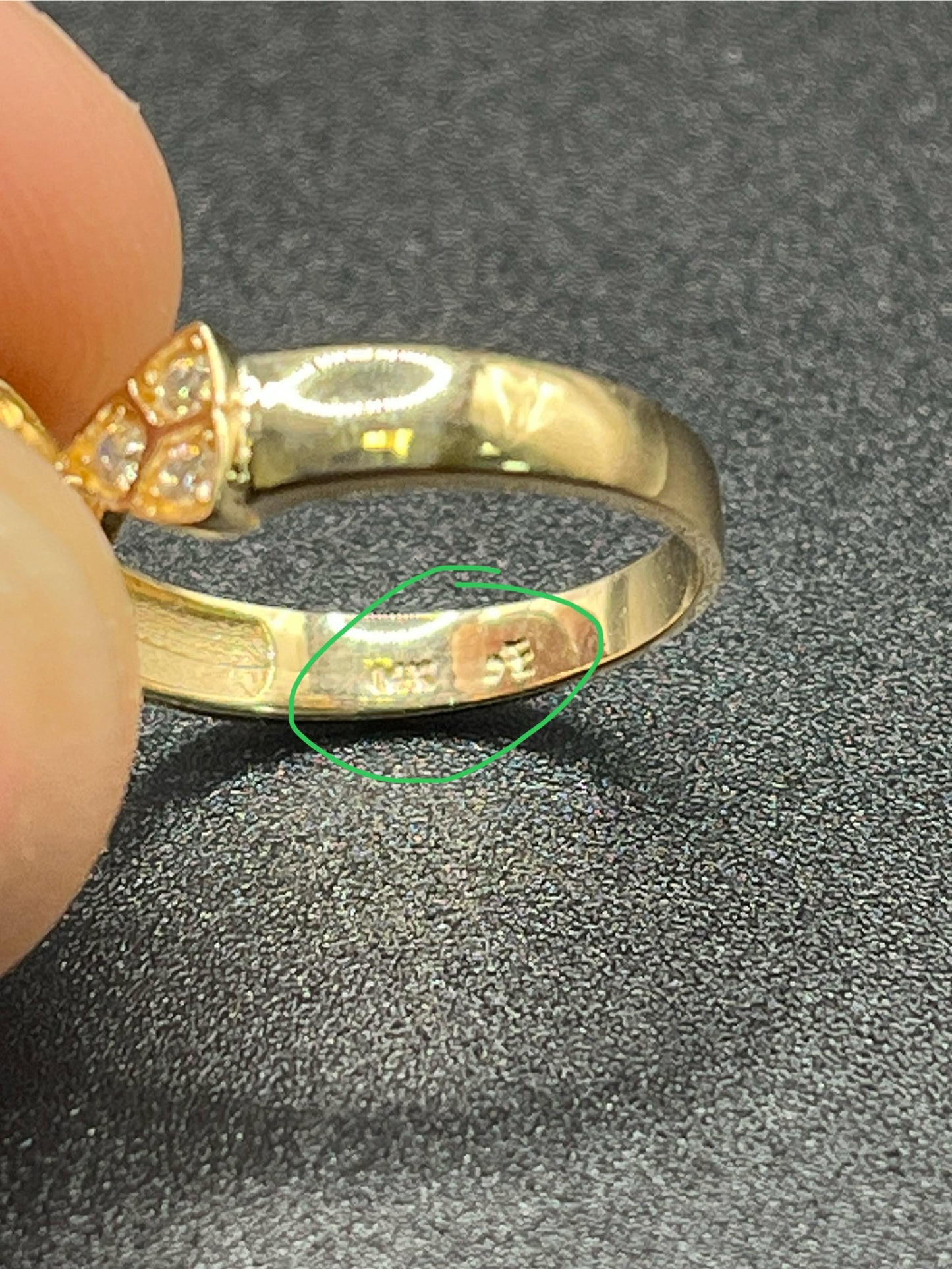 14K Gold Engagement Ring