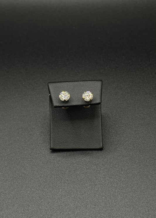 14K Gold Stud Earrings