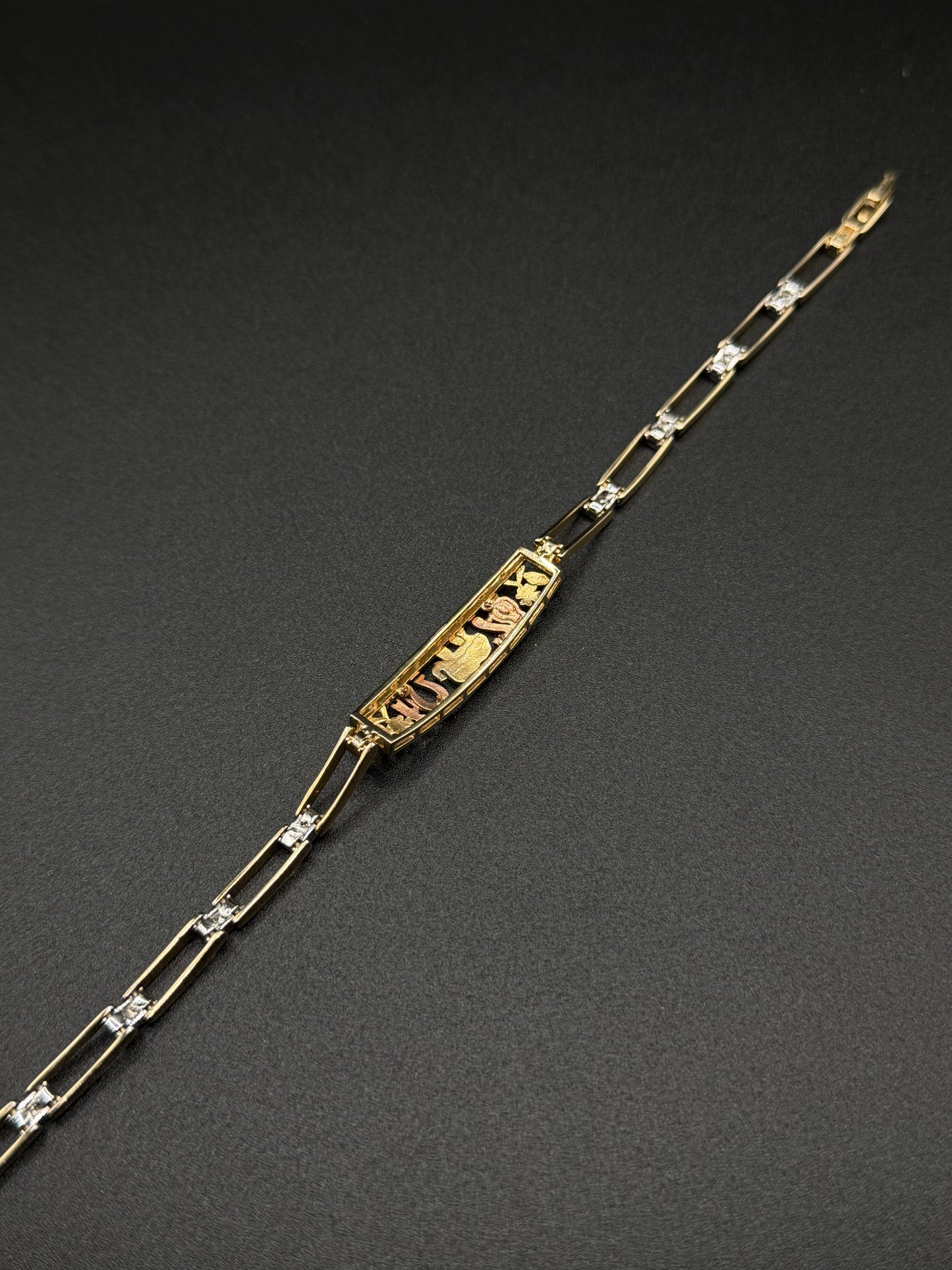 14K Gold Lucky Bracelet