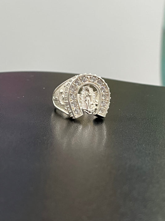 925 Silver Virgin Mary Ring