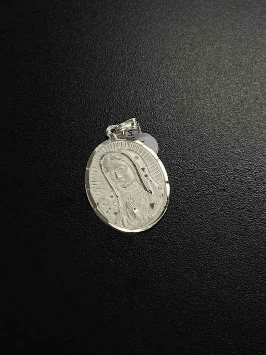 925 Silver Virgin Mary Medal