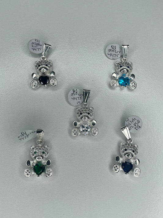 925 Silver Teddy Bear