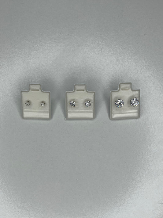 925 Silver Stud Earrings