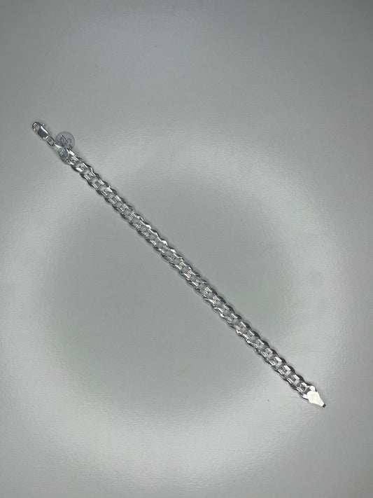 925 Silver Cuban Bracelet