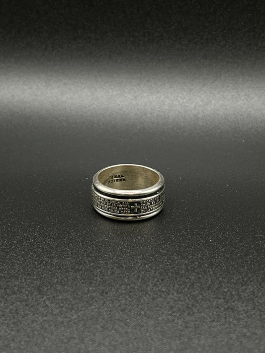 Anillo Padre Nuestro en Plata 925