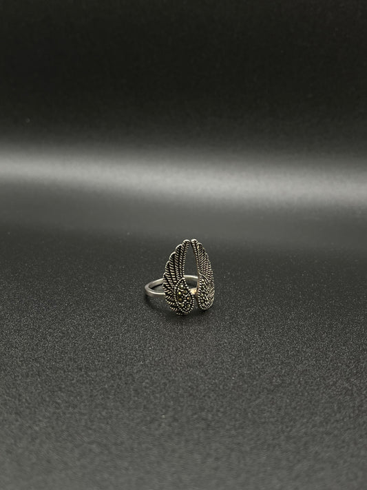 925 Silver Wing Ring