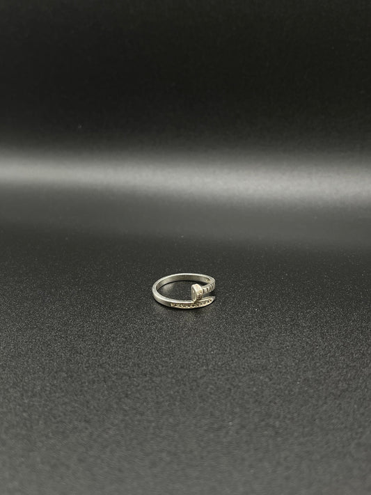 925 Silver Nail Ring